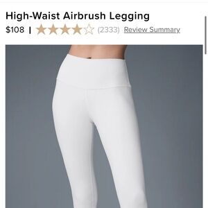 ALO YOGA High-Waist Airbrush Legging XS